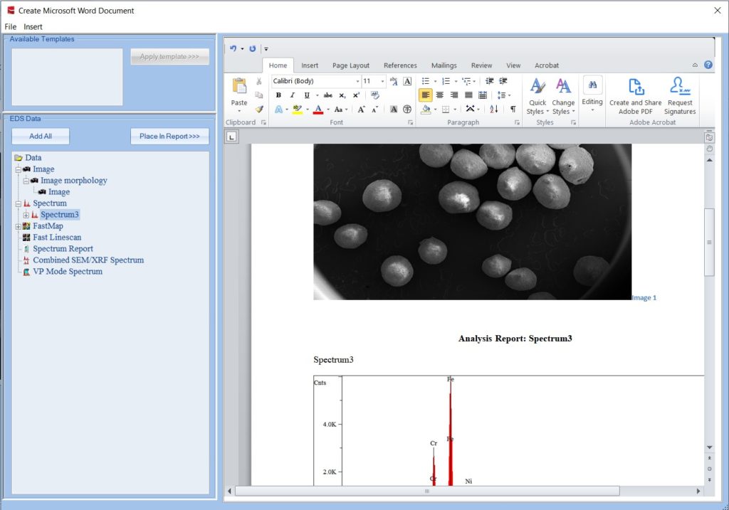 Iridium Ultra EDS/XRF Software — IXRF Systems