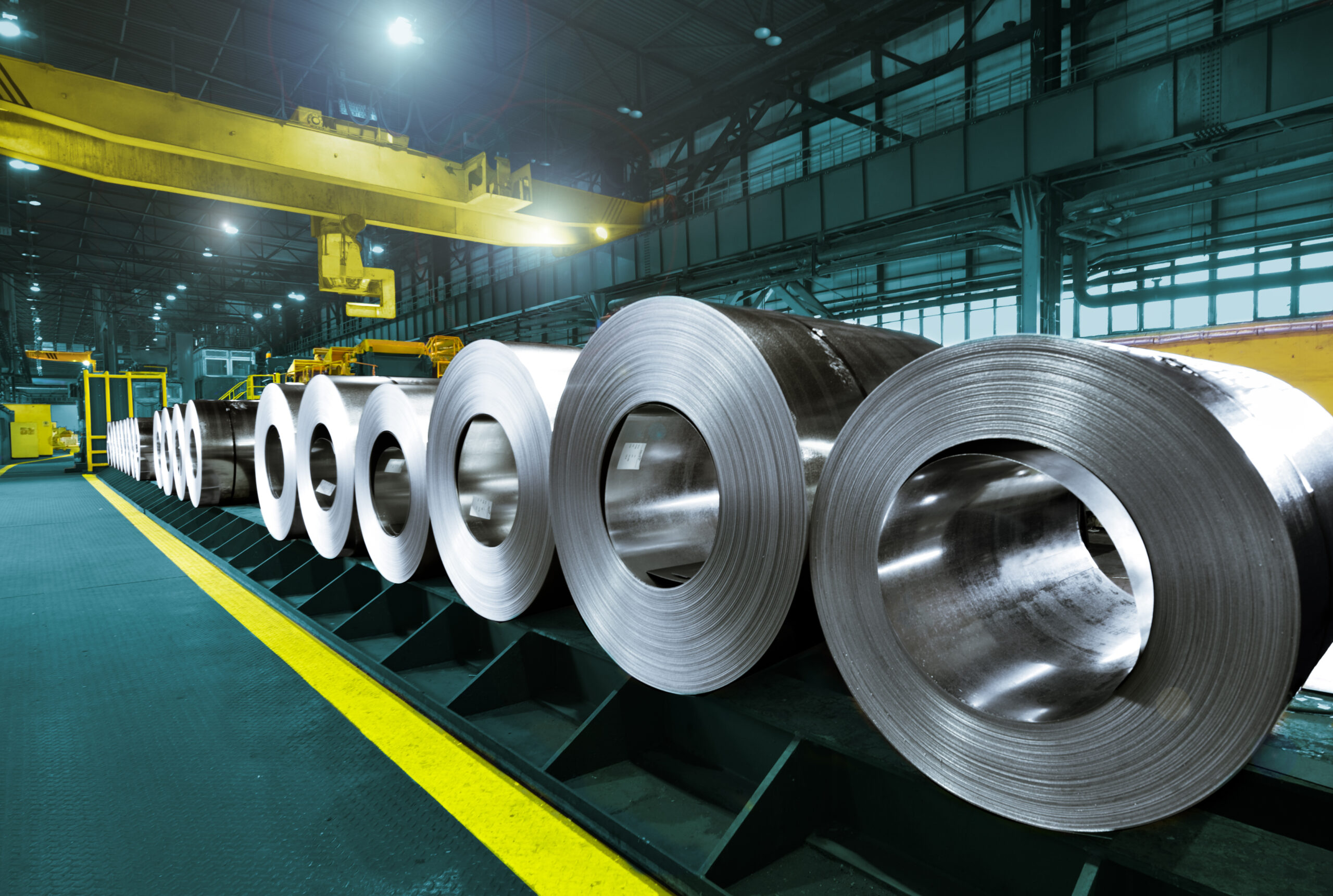 Packed,Rolls,Of,Steel,Sheet,,Cold,Rolled,Steel,Coils